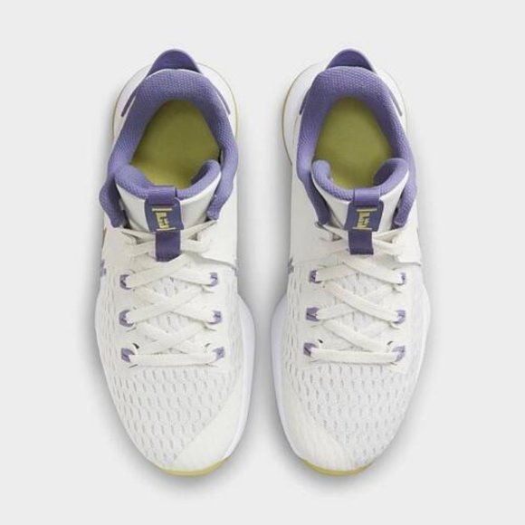 Nike LeBron Witness V Summit White/MTLC Bronze-White- NIB - Picture 5 of 6